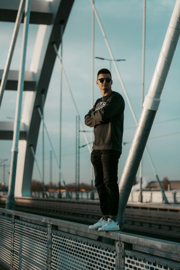 фотосессия парень