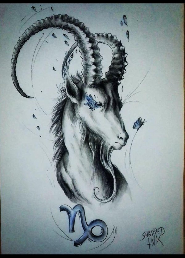 тату для козерога