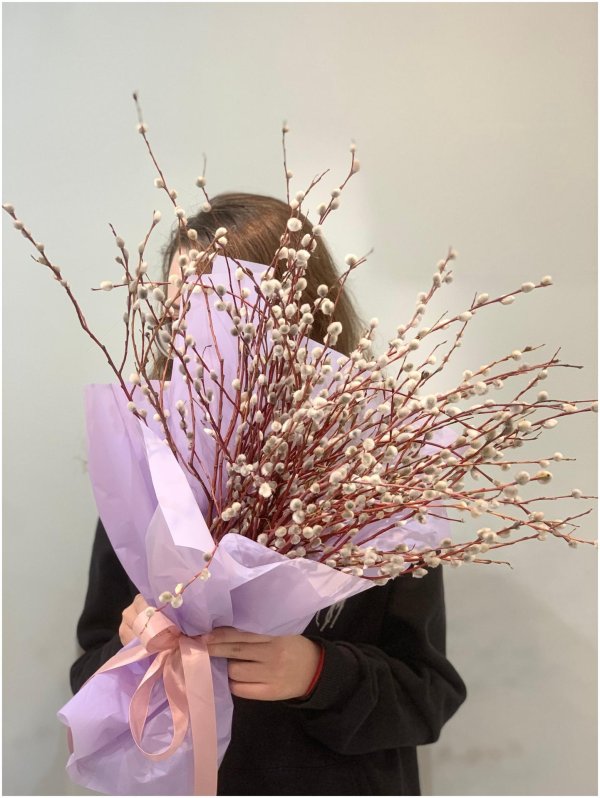 букетик вербы