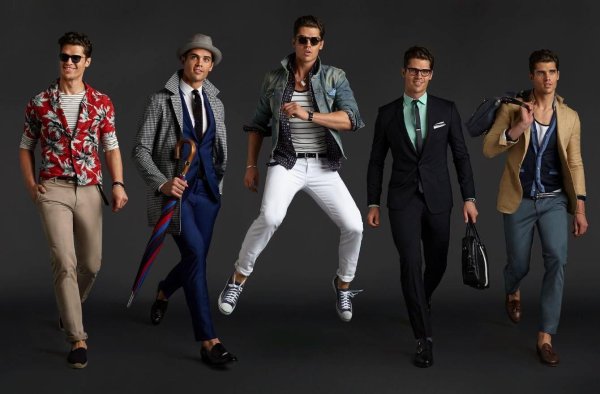стили одежды мужские