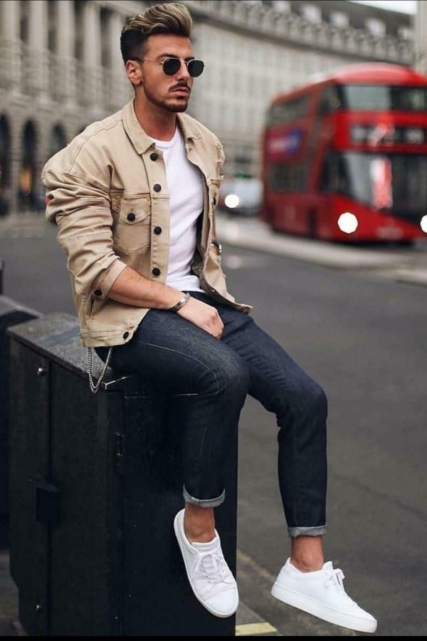 модные мужские луки