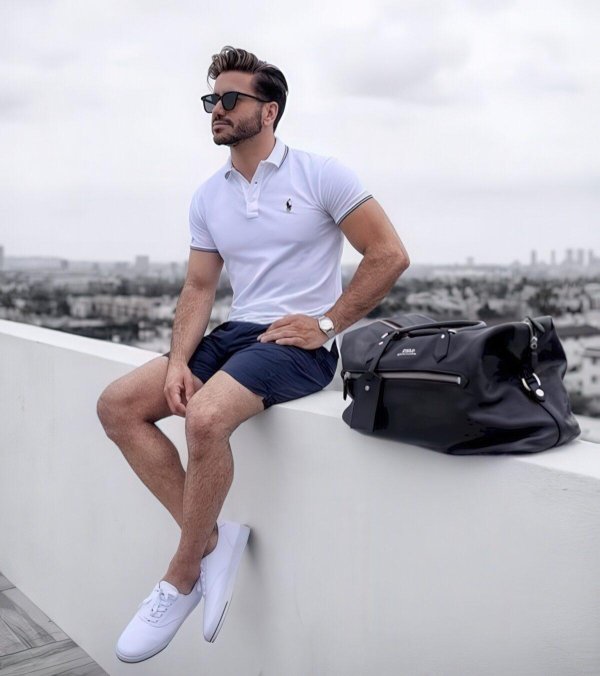 casual mens 2022 polo style