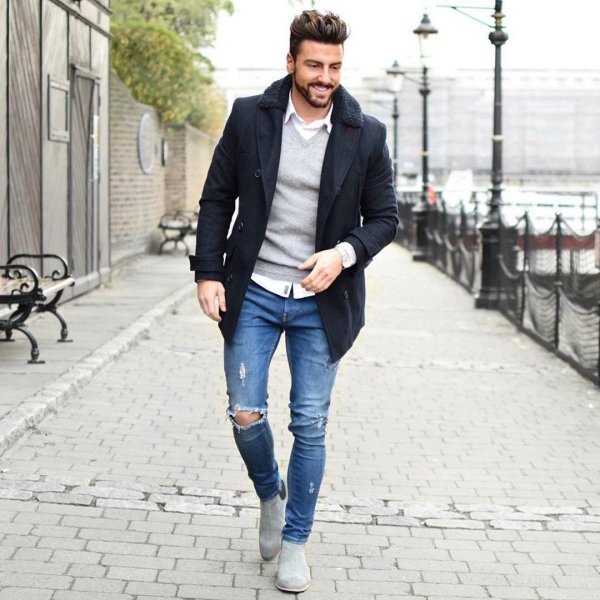 модные мужские луки