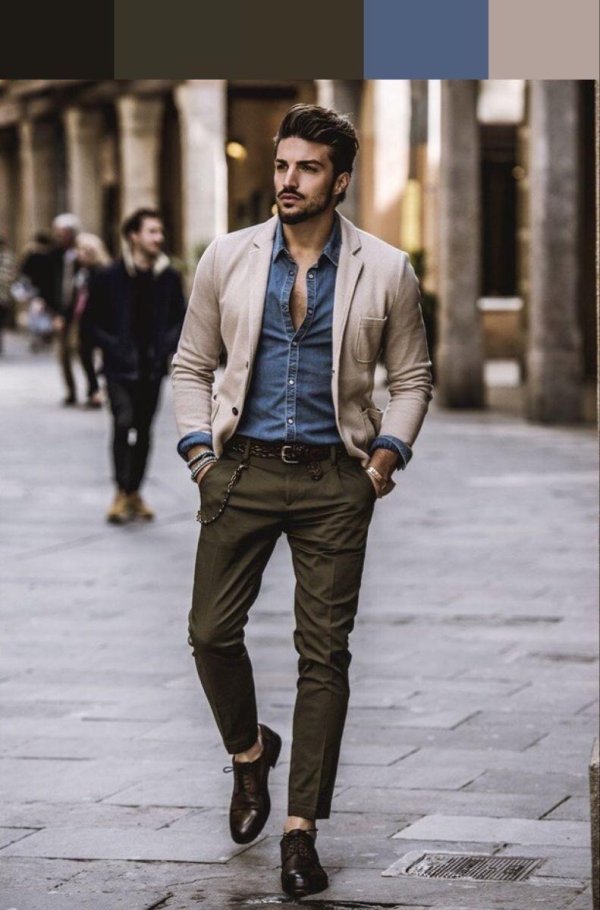 мужская одежда кэжуал