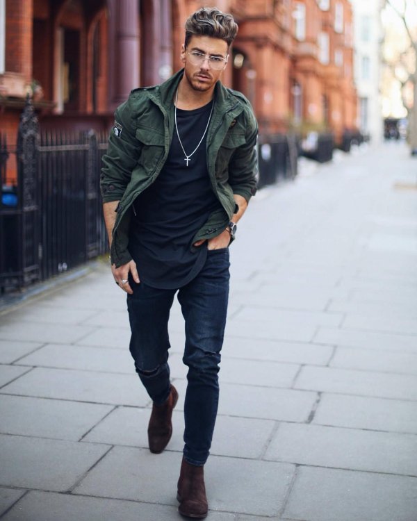 модные образы мужские