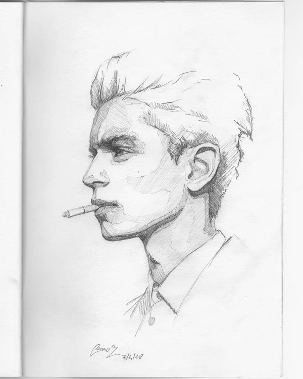 наброски рисунков