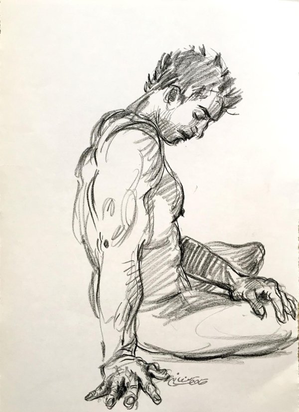 эскиз персонажа