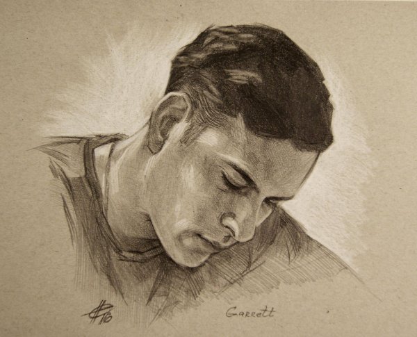 мужчина рисунок