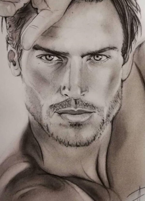 портрет мужчина