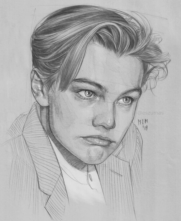 молодой леонардо ди каприо