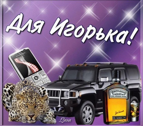 с днём рождения мужчине игорь открытки красивые