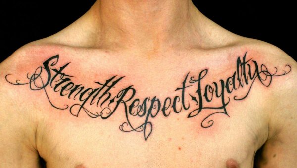 тату надписи