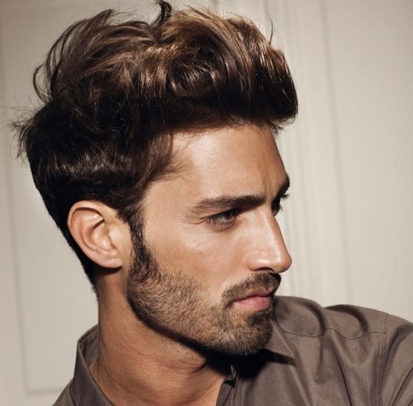 мужское прическа