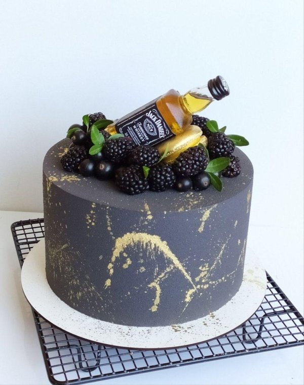 дизайн мужского торта