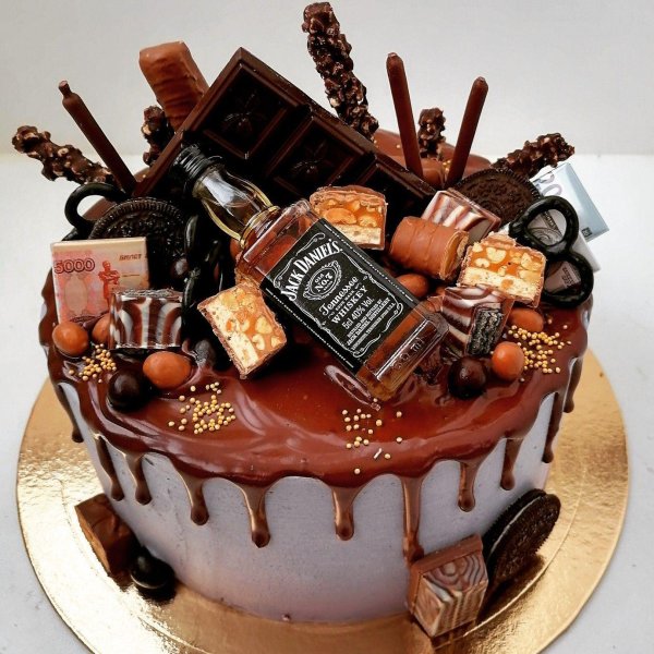 мужской торт