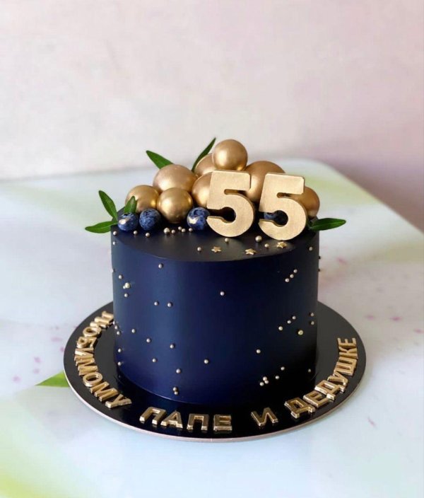 мужской торт на юбилей