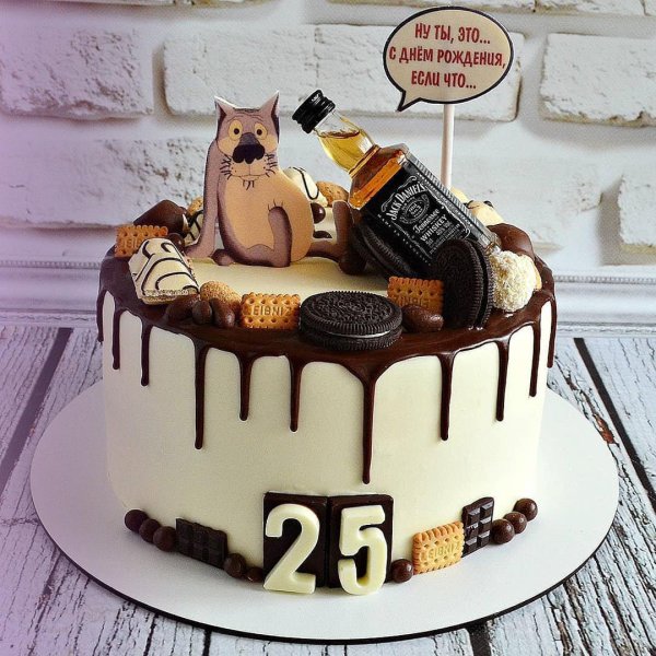 мужской торт