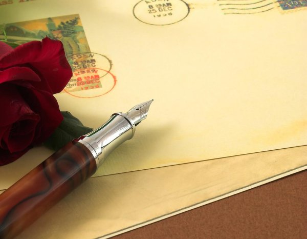 письмо красивое