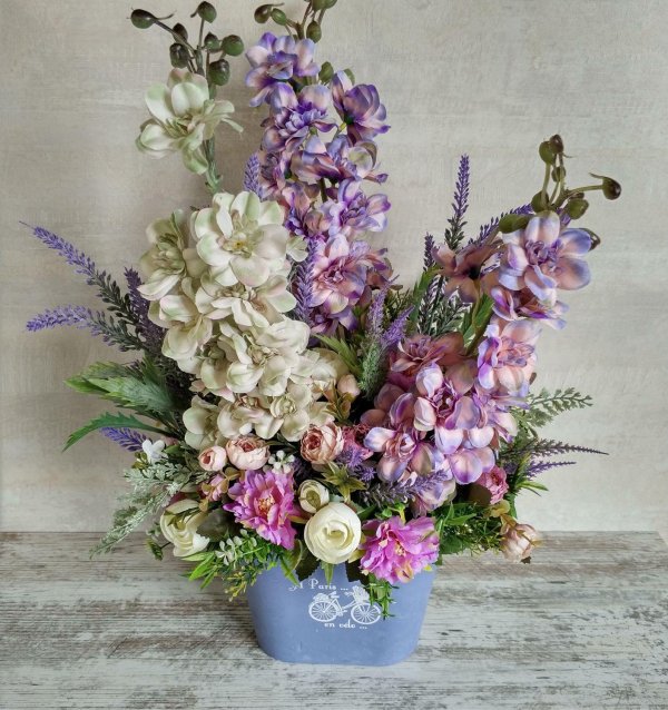 интерьерные цветочные композиции