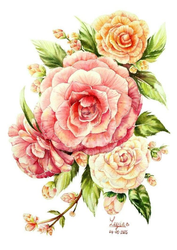 цветочный рисунок