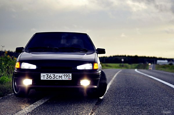 лада 2114 черная