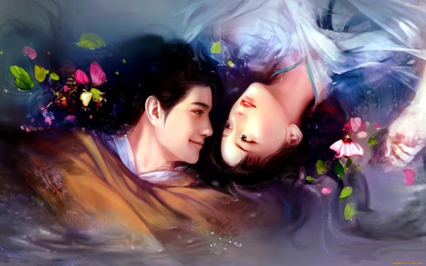 влюбленные арт