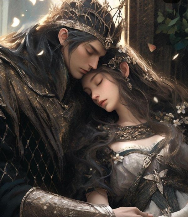 мужчина и женщина арт