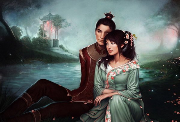 Фэнтези девушки и мужчины