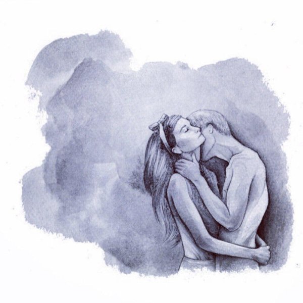 рисунки влюбленных