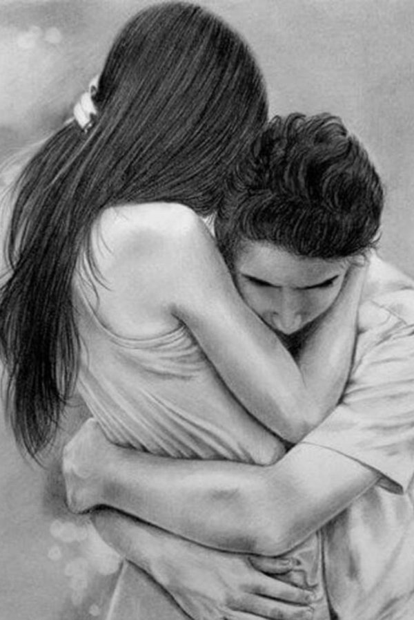 любовь в рисунках