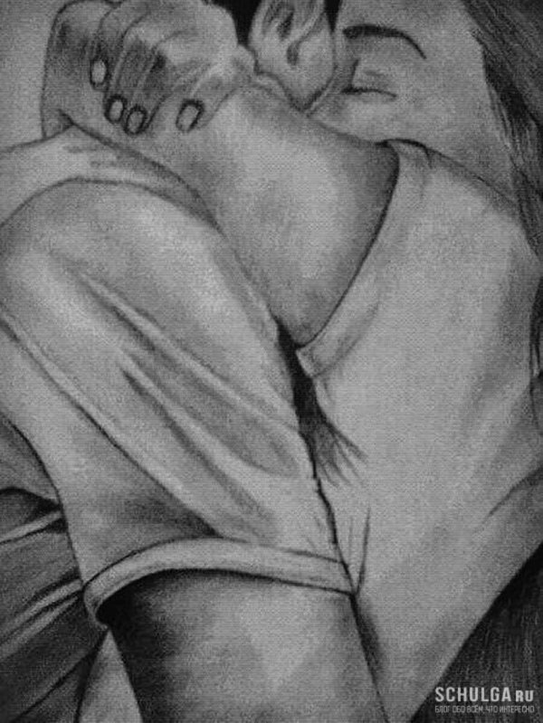 рисунки влюбленных