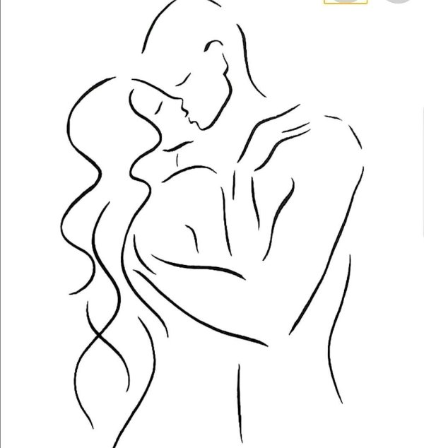 очертания влюбленных