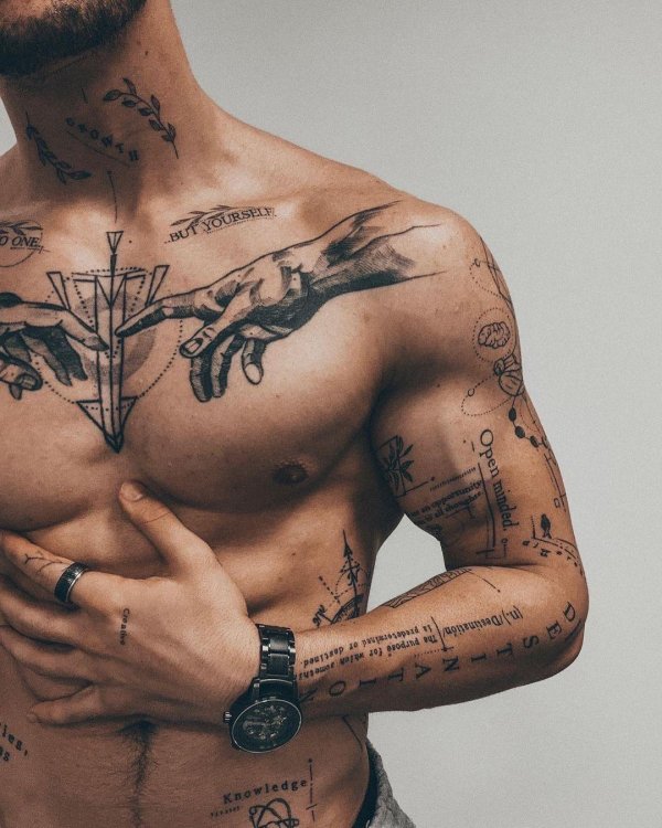 мужская татуировка