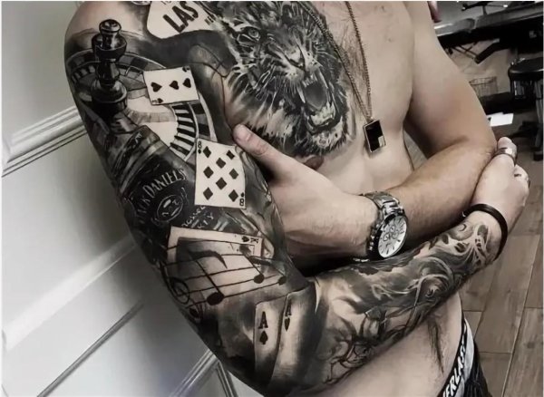 татуировка мужская рукав