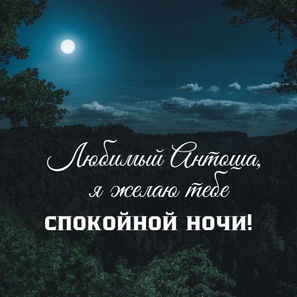 спокойной ночи сын