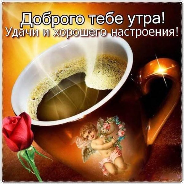 доброе утро и хорошего дня для мужчины