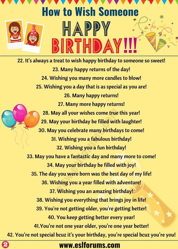 happy birthday текст