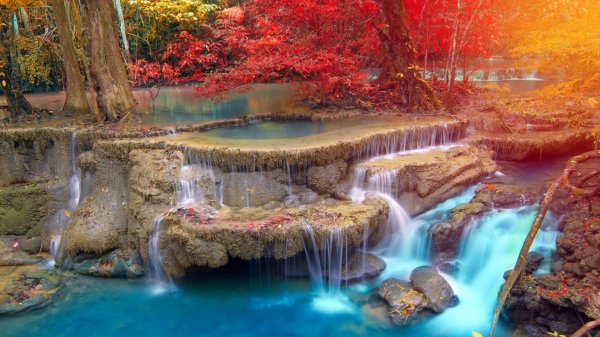 beautiful waterfall