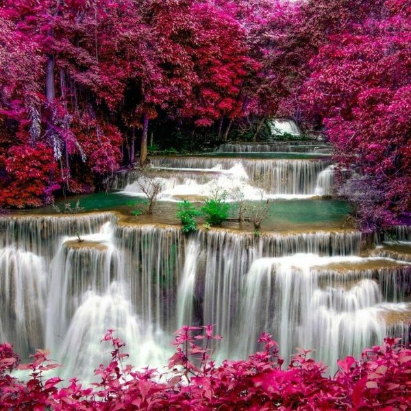 красивые водопады