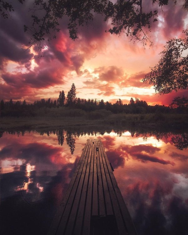 сказочный закат