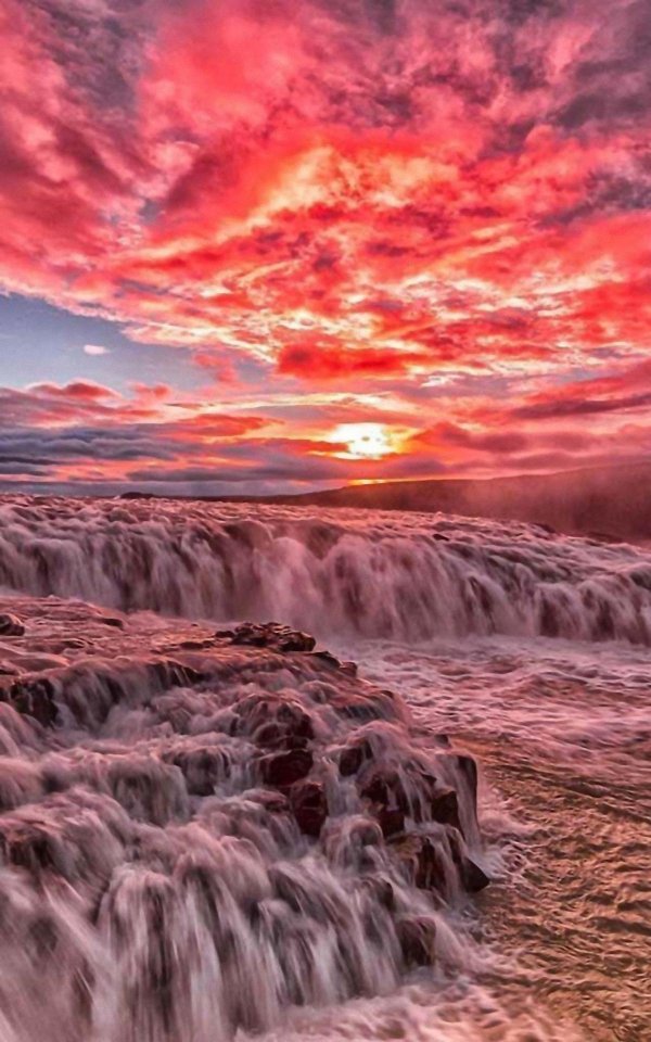 водопад гюдльфосс