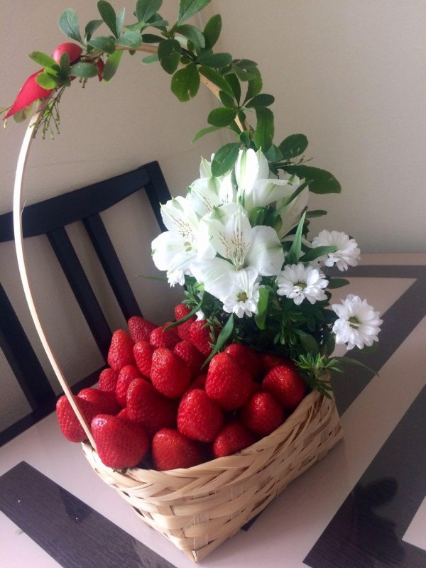 корзинка с ягодами