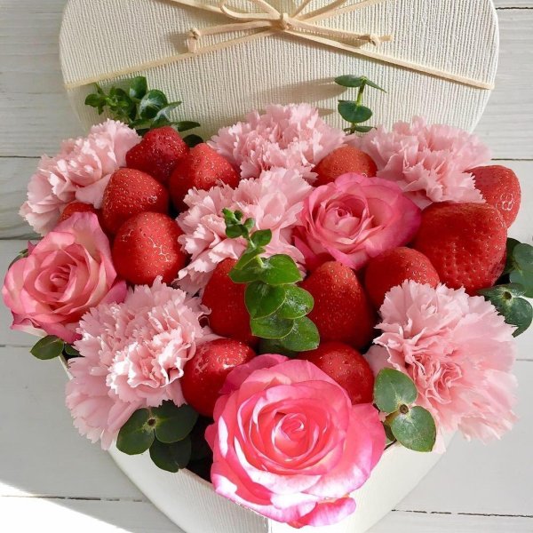 букет из клубники