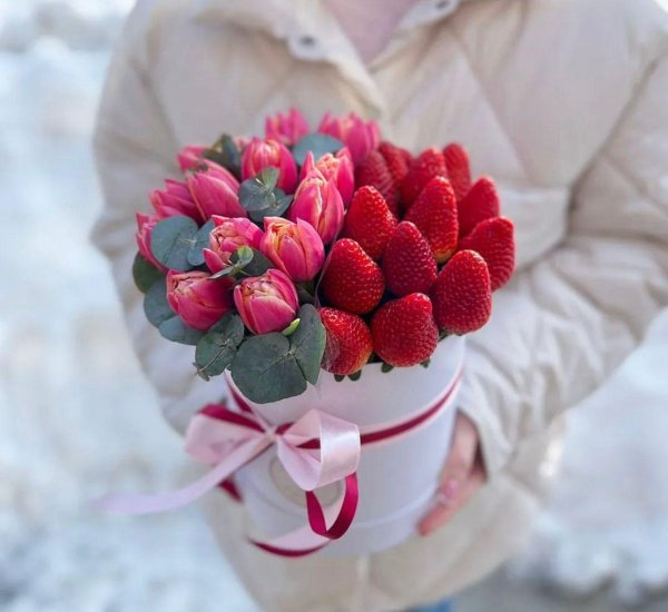 клубничные букеты