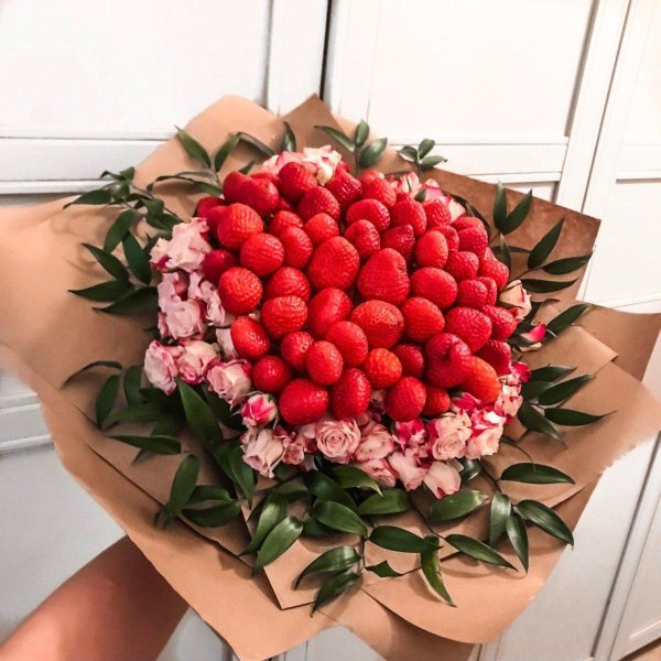 клубничные букеты