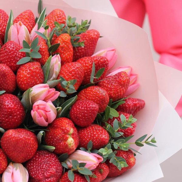 клубничные букеты