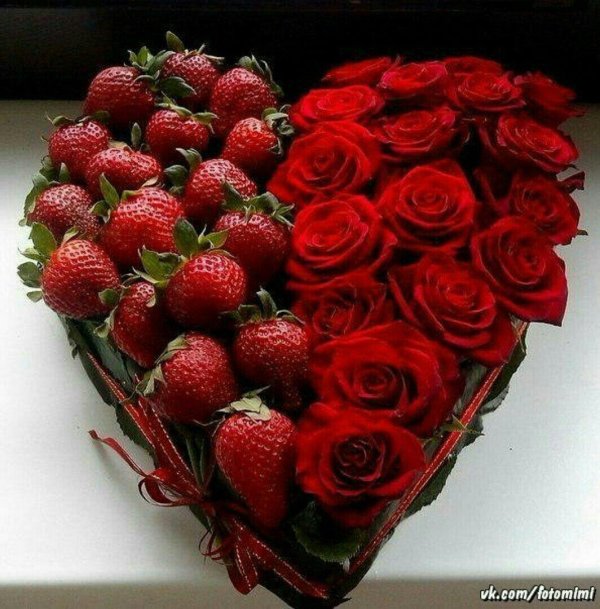 букет из клубники