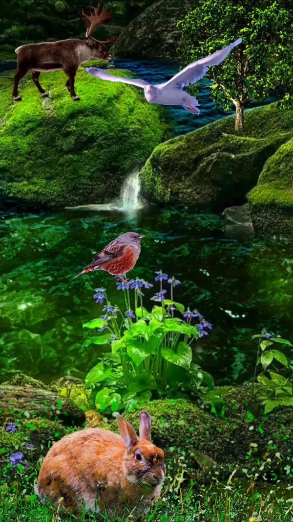 животные картина