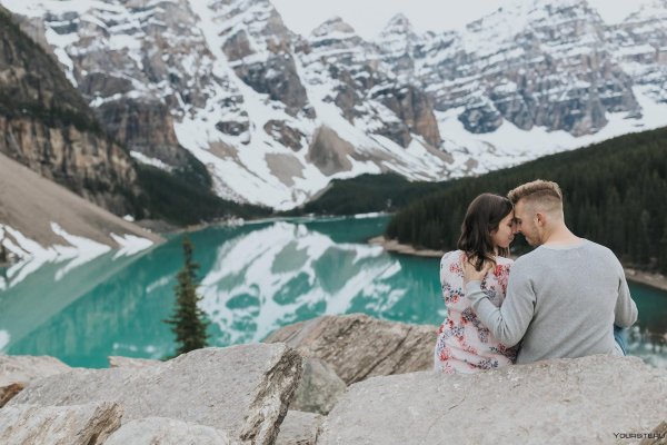 озеро морейн канада