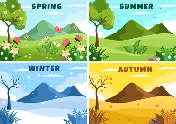 spring summer autumn and winter